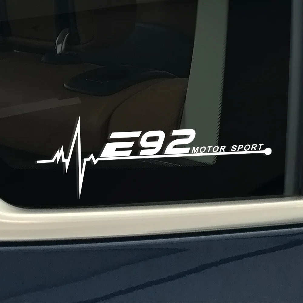 Bmw angepasste Sticker